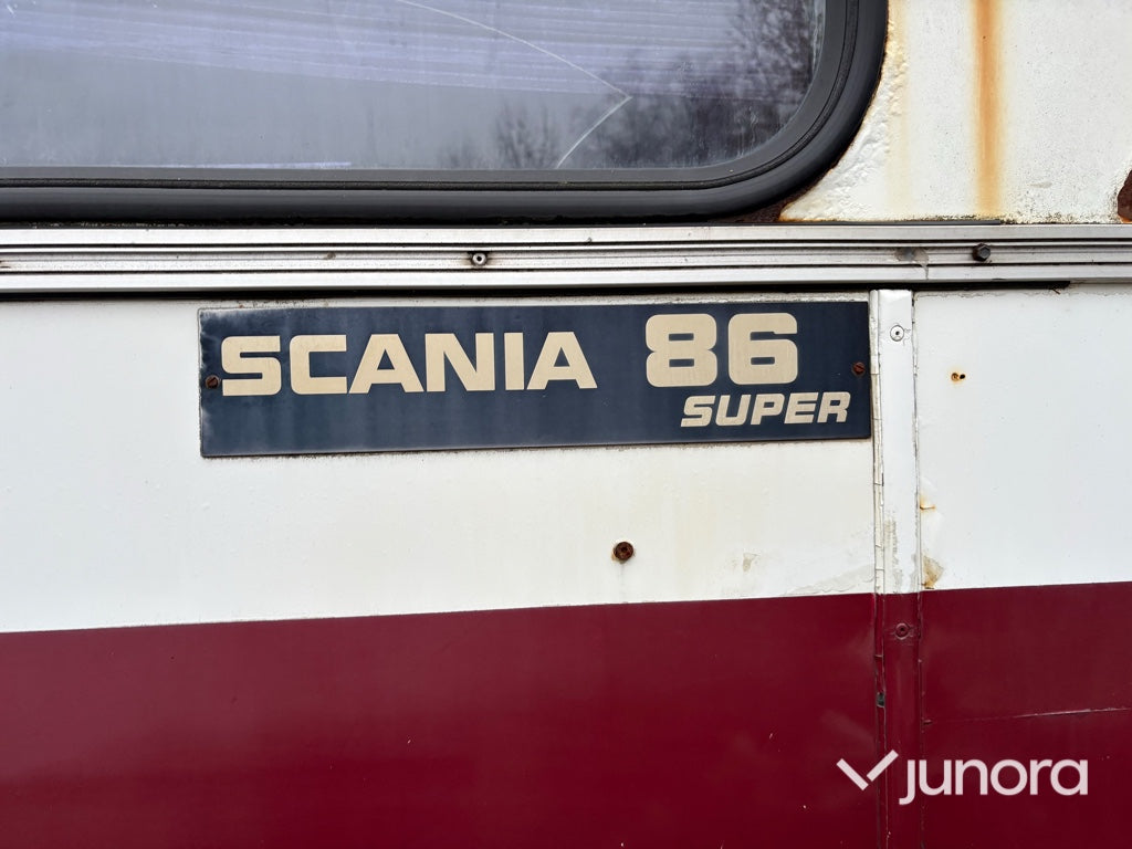 Buss Scania BR 85S Super, husbilsprojekt