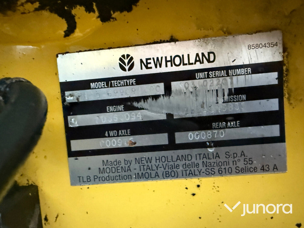 Traktorgrävare - New Holland LB115