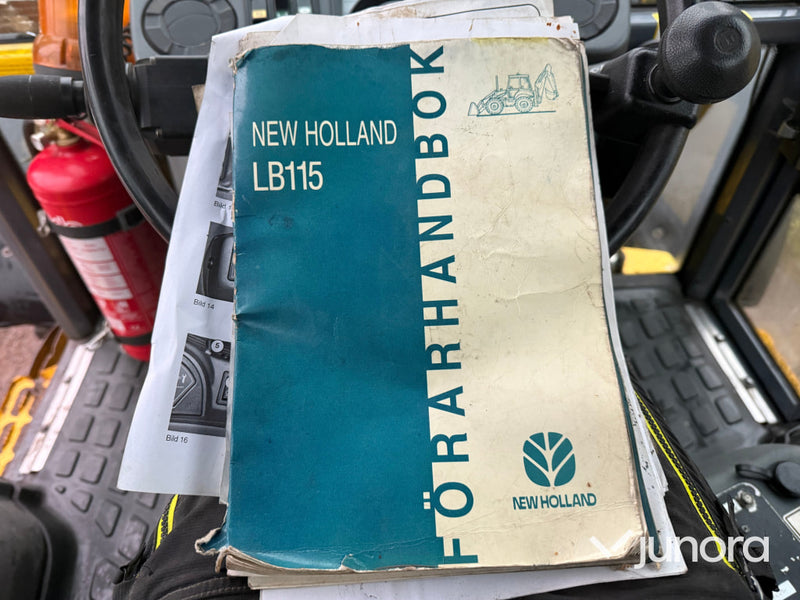 Traktorgrävare - New Holland LB115