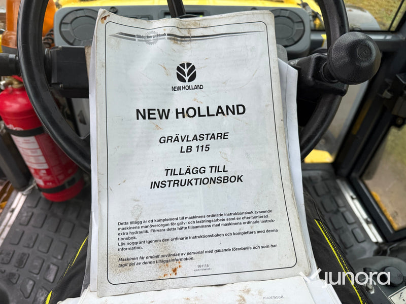 Traktorgrävare - New Holland LB115
