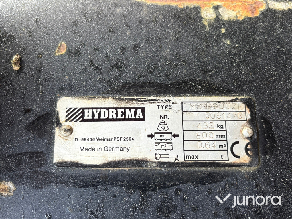 Grävskopa - Hydrema, MX 0800 ZE