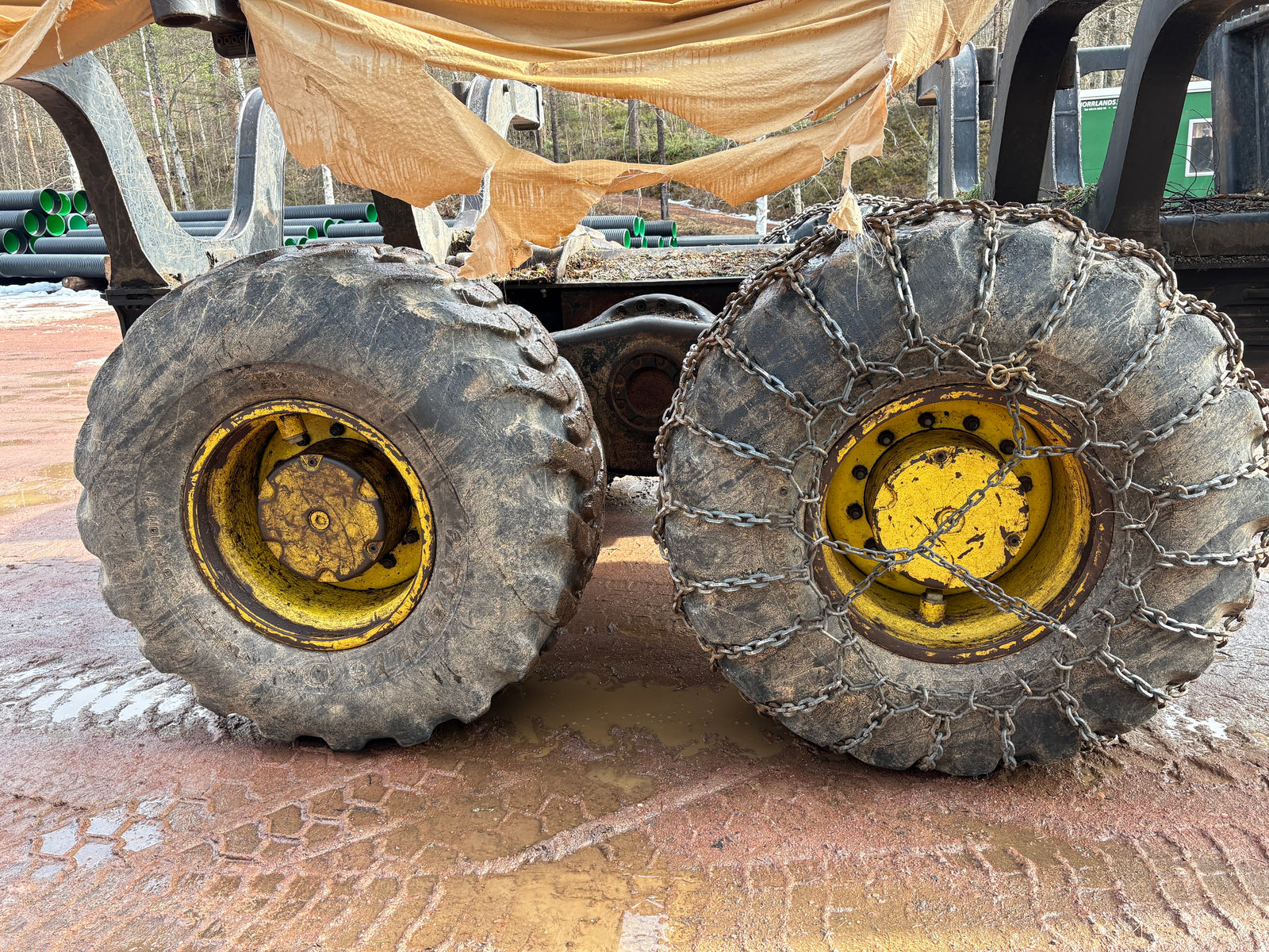 Skotare - John Deere 1910E, med Energiklipp & Grip