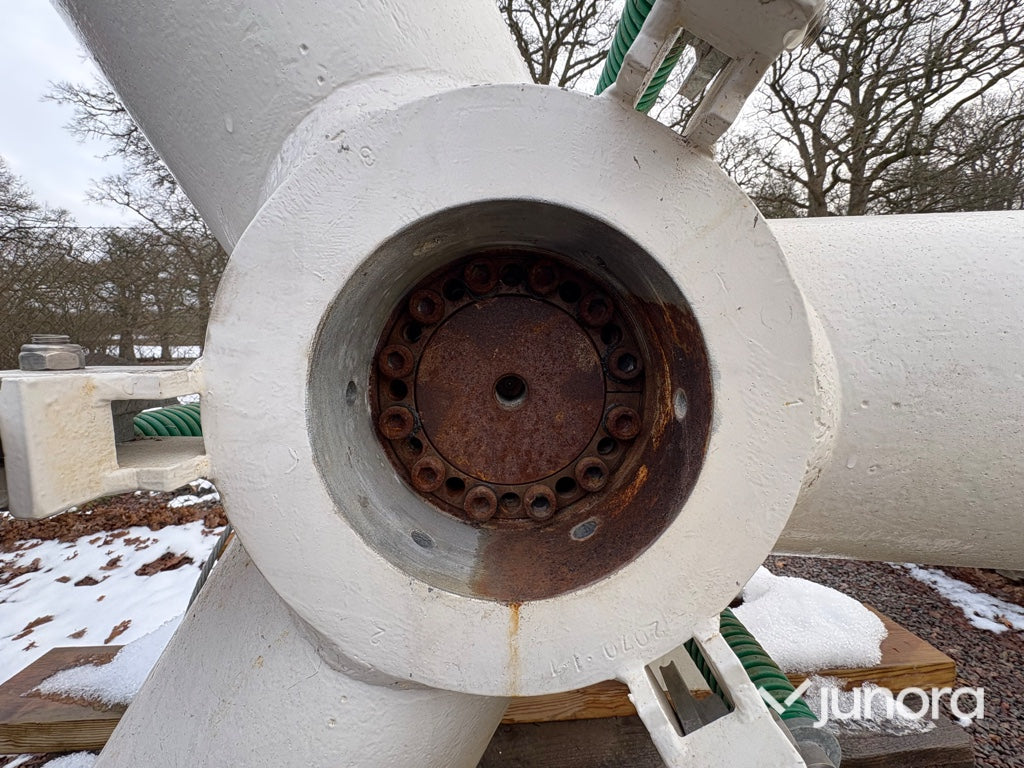 Vindkraftverk – Winden, utan mast/fäste