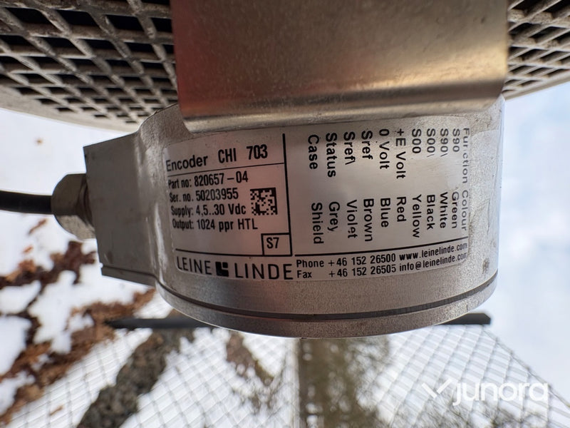 Vindkraftverk – Winden, utan mast/fäste