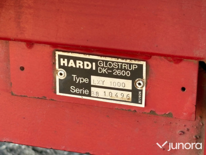 Växtskyddsspruta - Hardi, LXY 1000