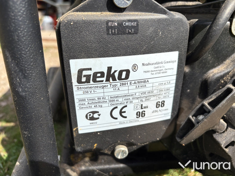 Elverk Geko 2801