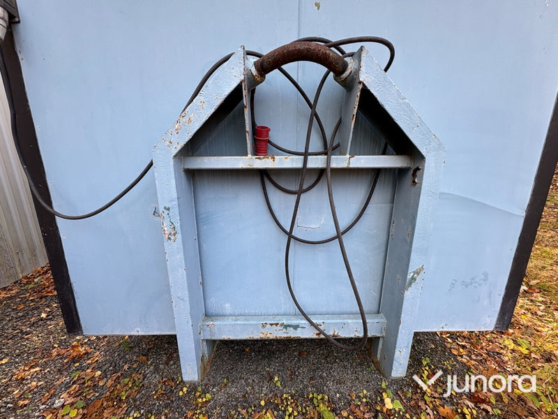 Personalvagn på lastväxlarflak