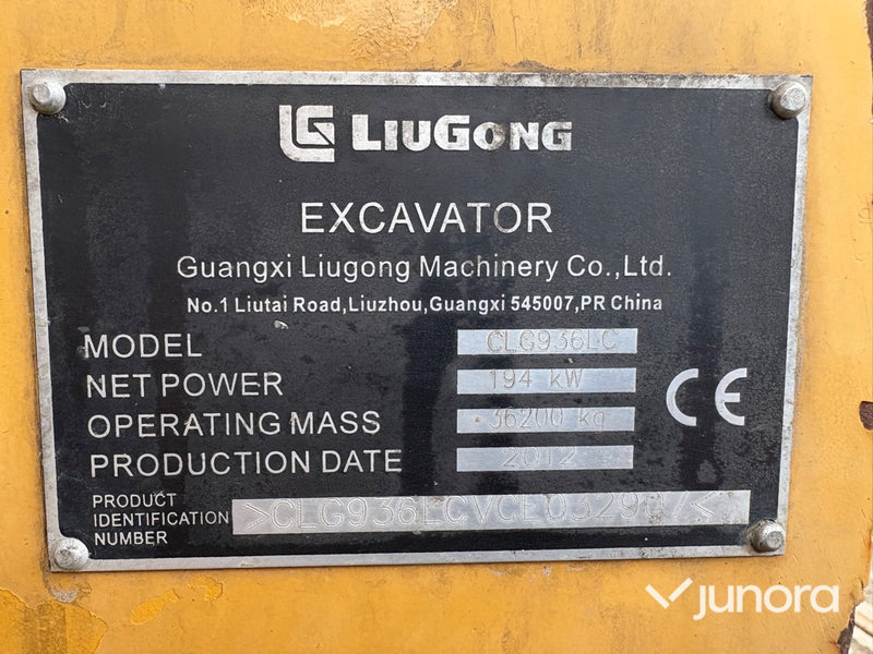 Bandgrävare - Liu Gong CLG, 936 LC