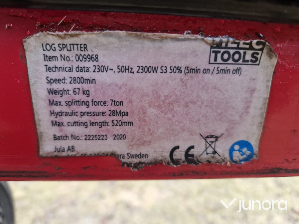 Vedklyv - Meec Tools, Log Splitter