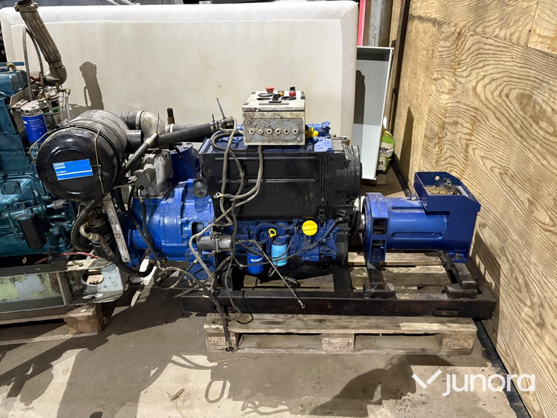 Kompressor - Atlas Copco inkl. Mecc Alte elverk