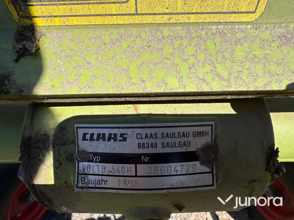 Hövändare - Claas, Volto 540H