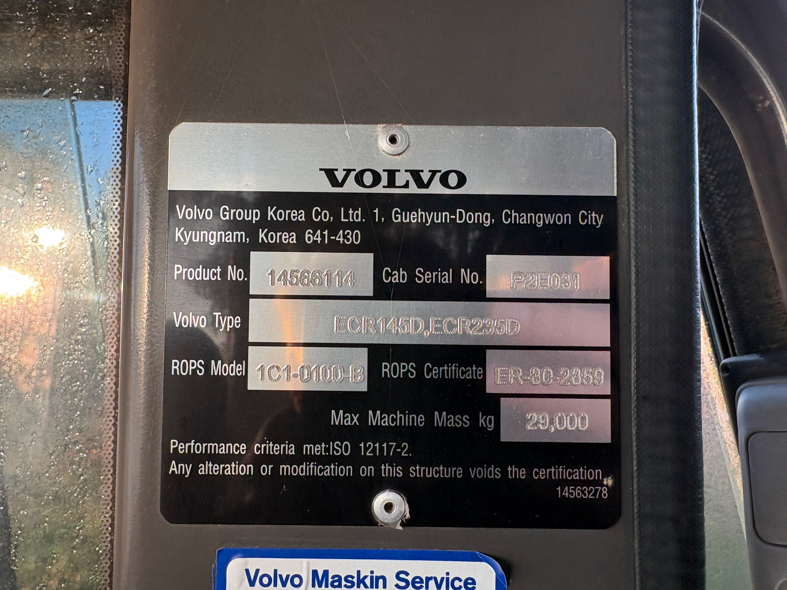 Bandgrävare - Volvo ECR235DL med tiltrotator