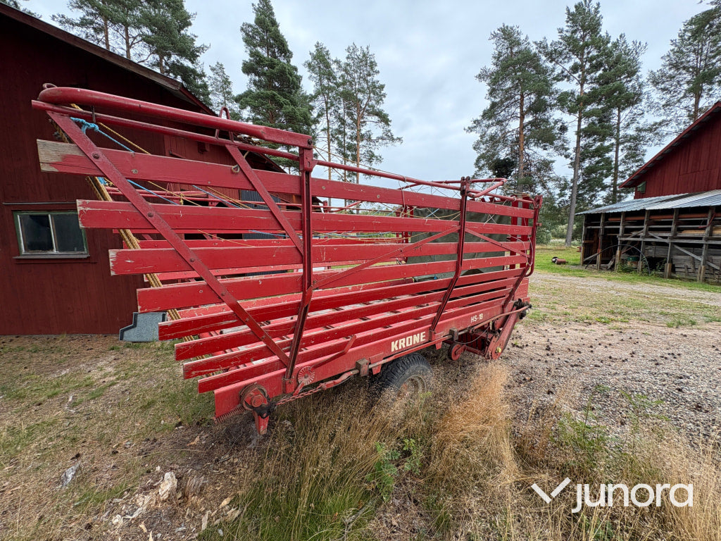 Självlastarvagn - Krone, HS 18-20