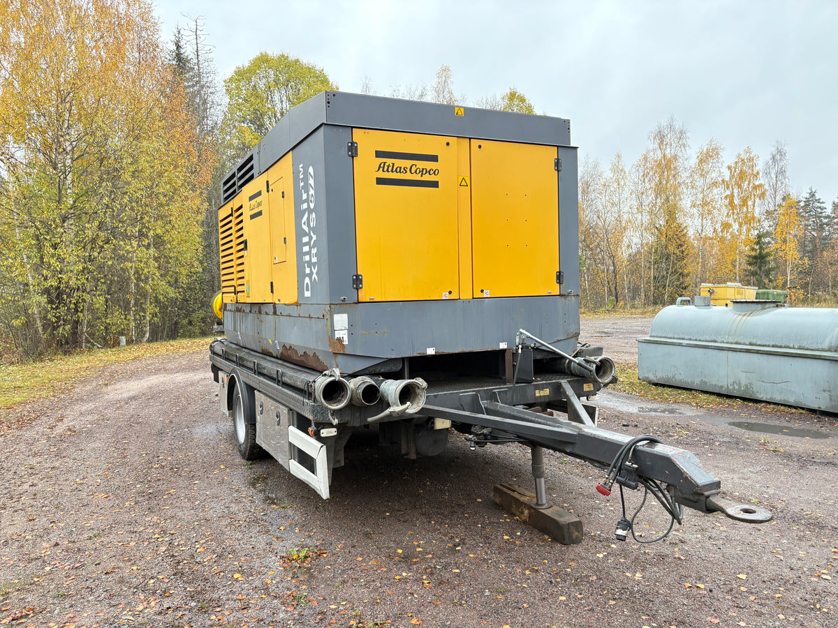 Borrekipage Volvo FH12 Nemek 407 TS Atlas Copco DrillAir
