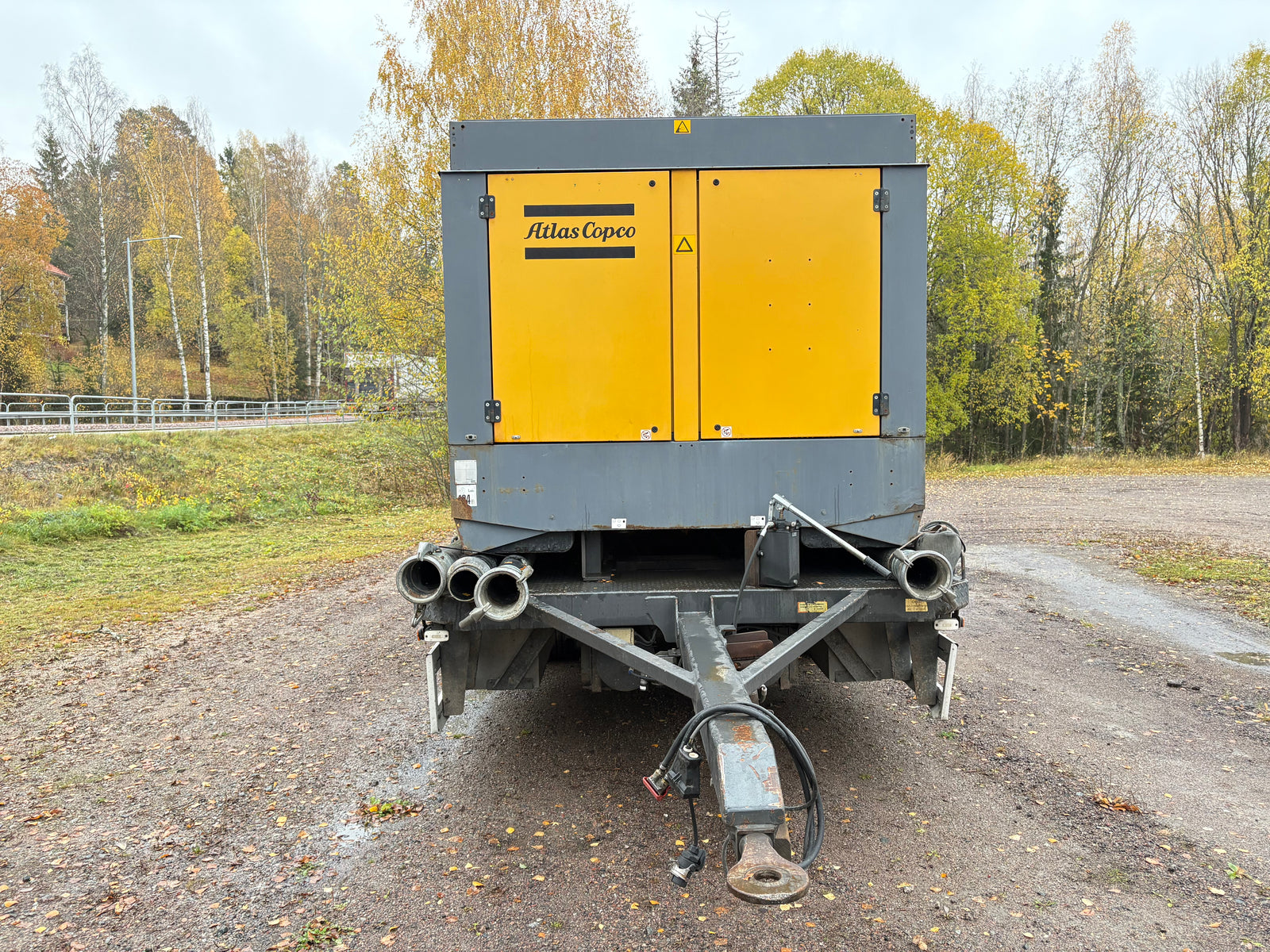 Borrekipage Volvo FH12 Nemek 407 TS Atlas Copco DrillAir