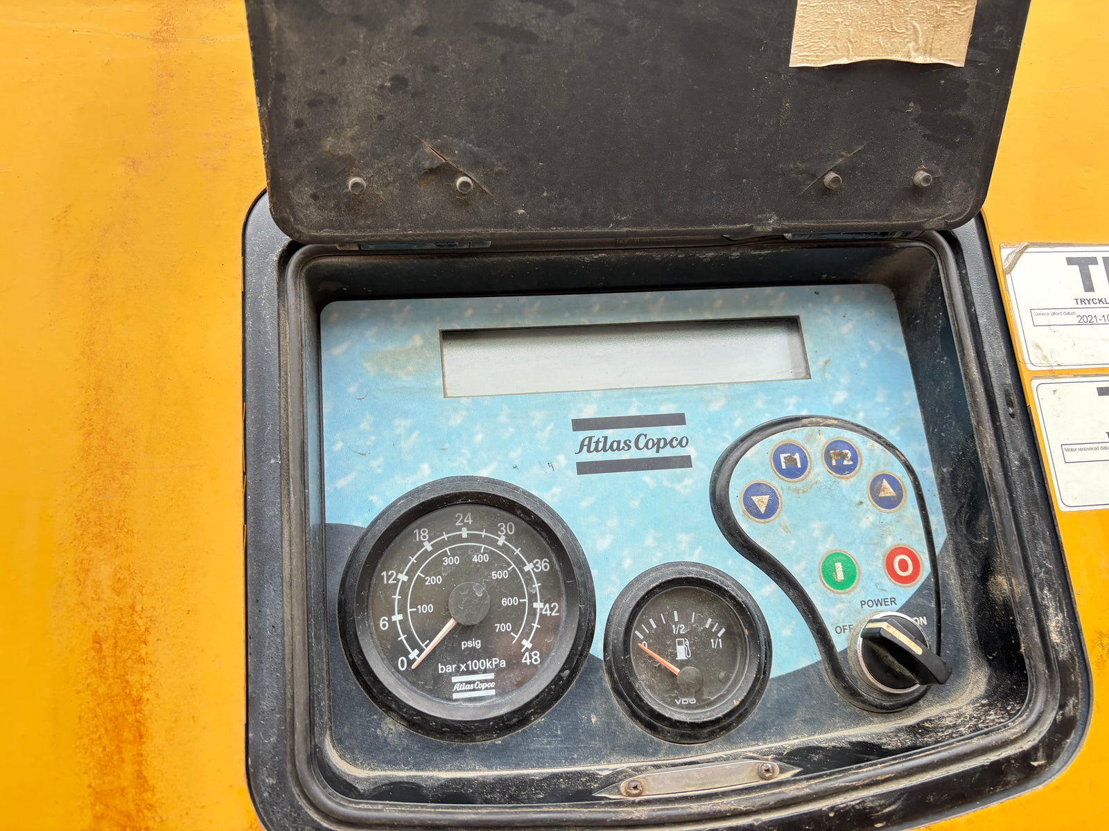 Borrekipage Volvo FH12 Nemek 407 TS Atlas Copco DrillAir