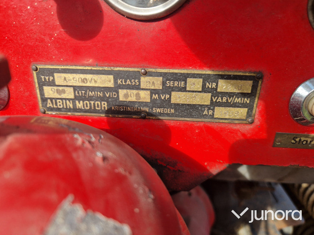 Motorspruta Branpump Albin A-900