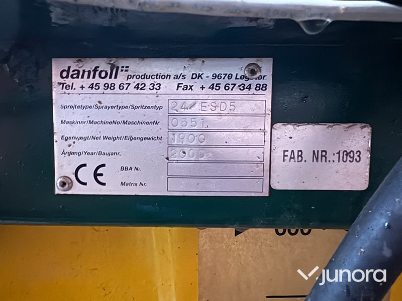 Växtskyddsspruta - Danfoil, 24-EDS5