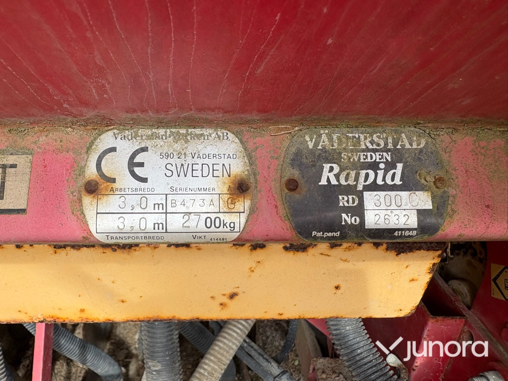 Såmaskin - Väderstad Rapid 300C