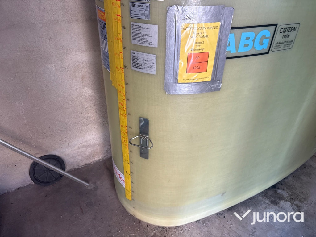 Dieseltank - ABG 2000 liter