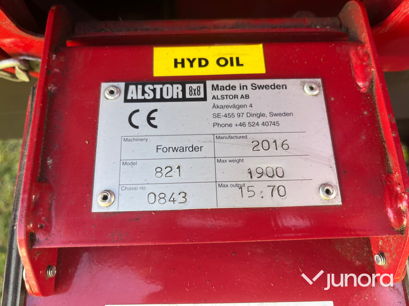 Alstor 821 miniskotare -2016