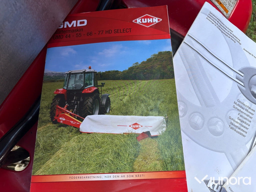 Kuhn GMD 55 Rotorslåtter maskin