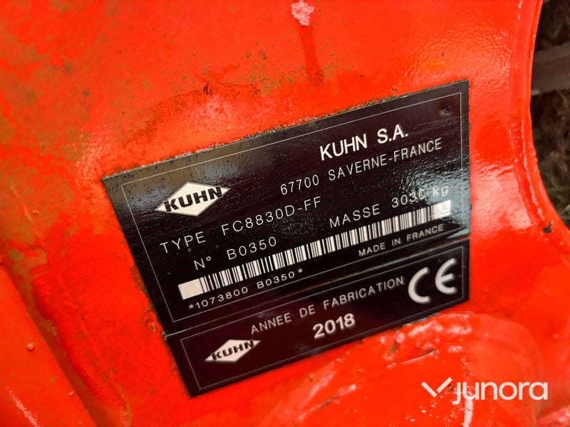 Slåtterkross butterfly – Kuhn FC 8830 D