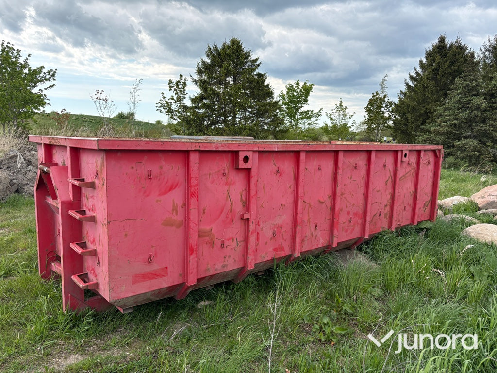Lastväxlarcontainer - Öppen