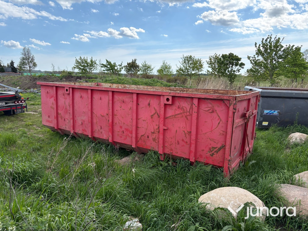 Lastväxlarcontainer - Öppen