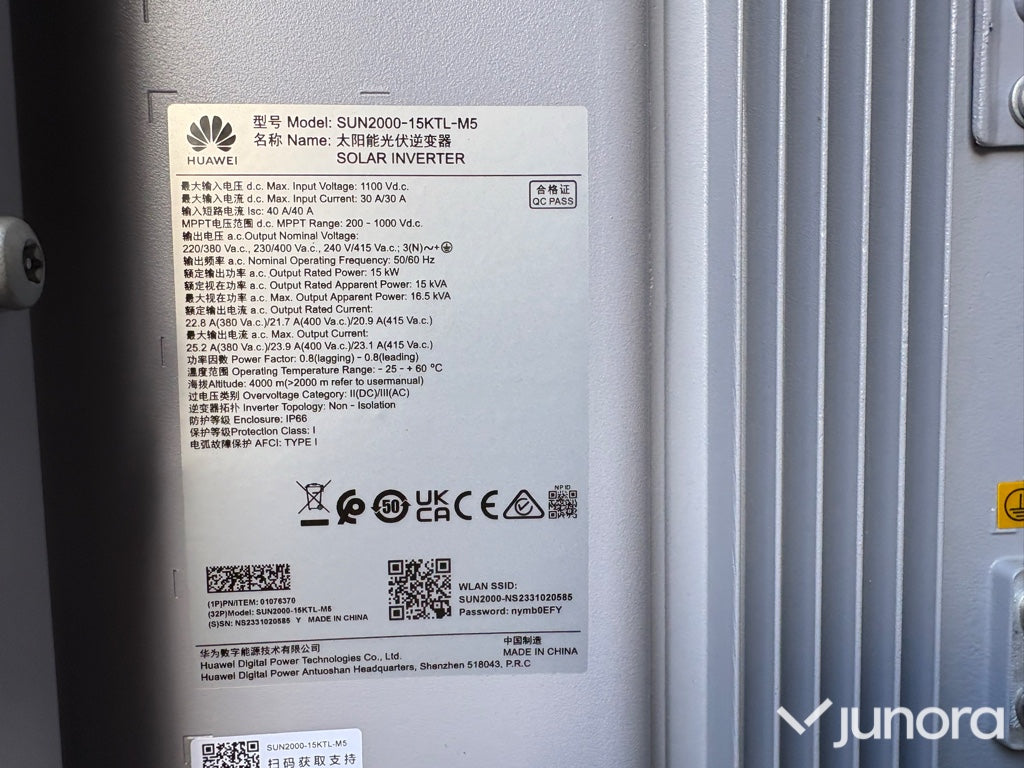 Växelriktare (Elinverter) för solceller