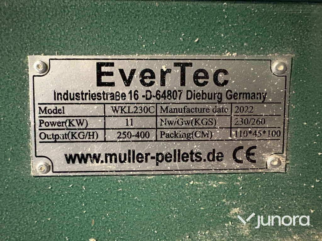 Pelletspress - EverTec