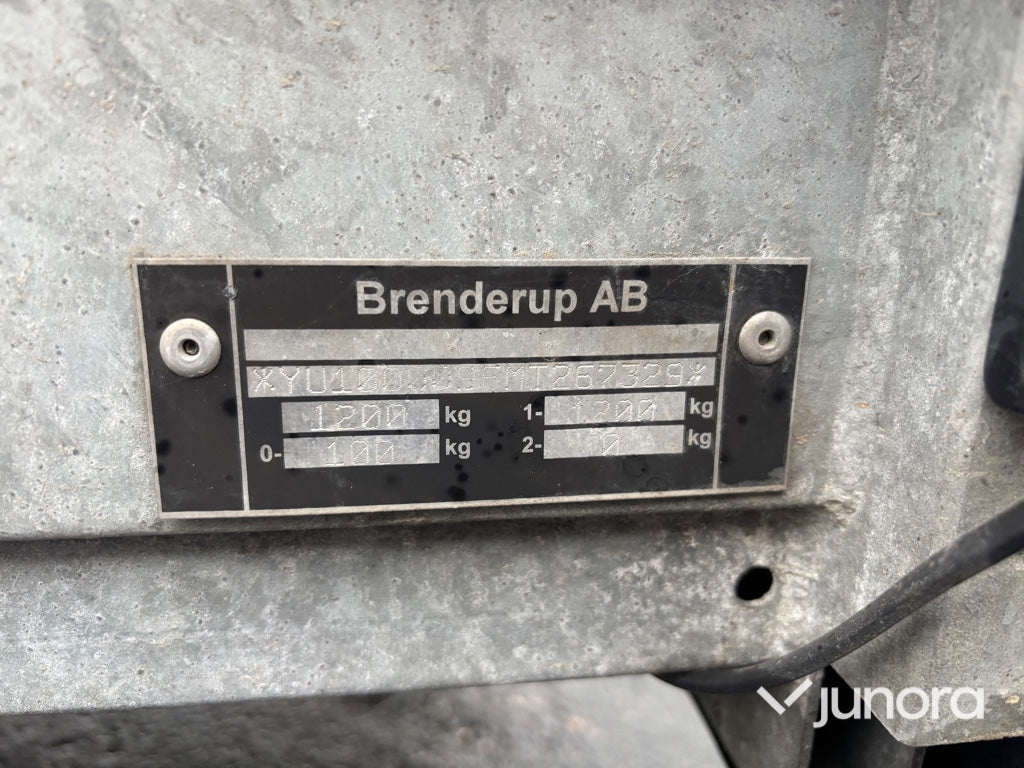 Tippsläp - Brenderup S1938 (scootersläp)