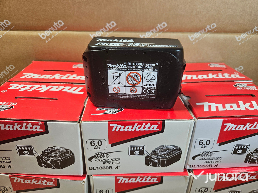 Verktygsbatteri - Makita, BL1860B, 18st