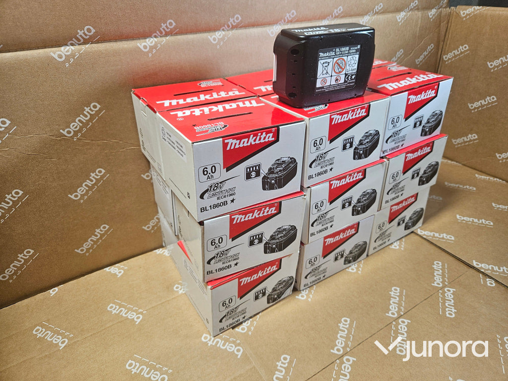 Verktygsbatteri - Makita, BL1860B, 18st