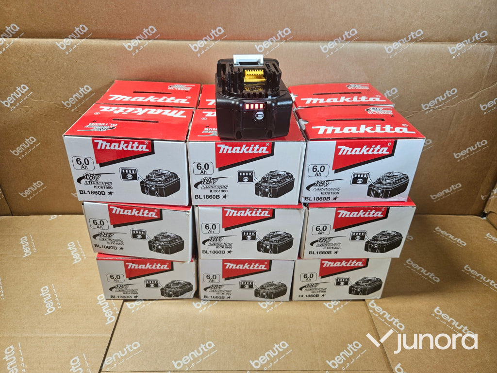 Verktygsbatteri - Makita, BL1860B, 18st