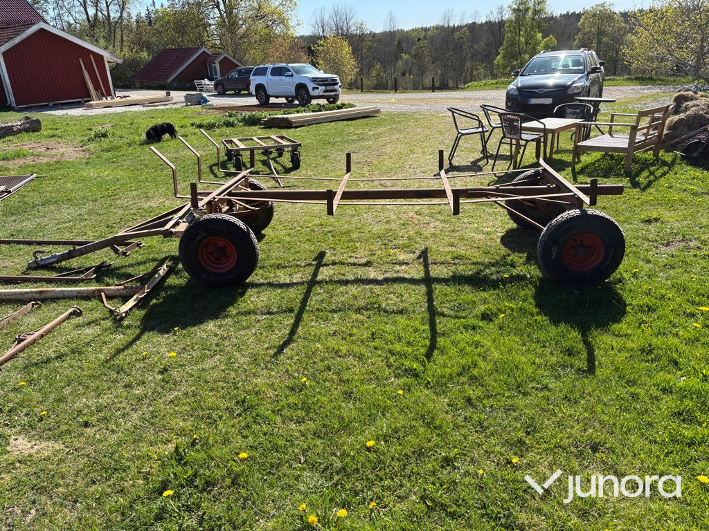 Timmervagn - Till traktor eller ATV