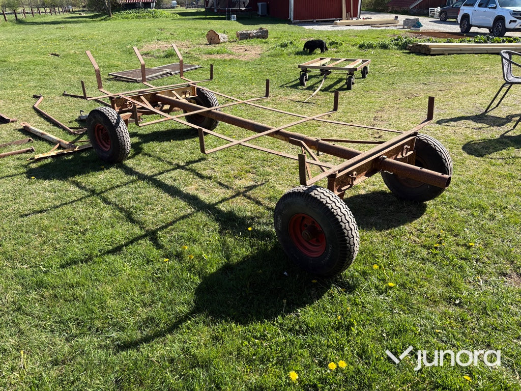 Timmervagn - Till traktor eller ATV