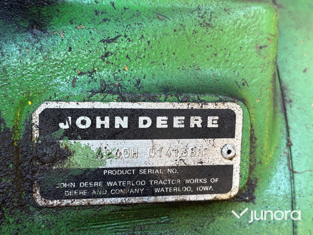 Traktor - John Deere, 4240 QR HFWD