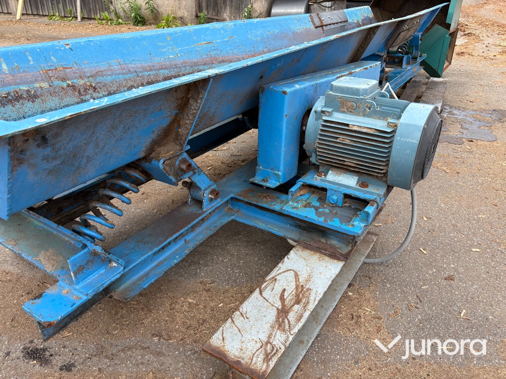 Vibrationstransportör med 5 kW elmotor