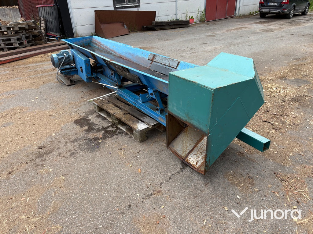 Vibrationstransportör med 5 kW elmotor