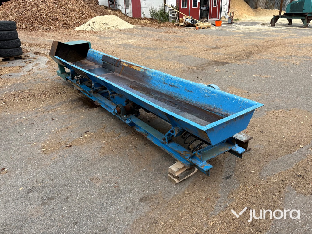Vibrationstransportör med 5 kW elmotor