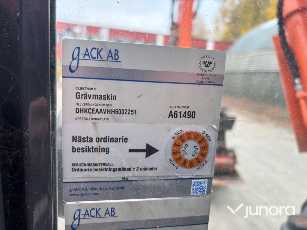 Grävmaskin - Doosan DX85R-3