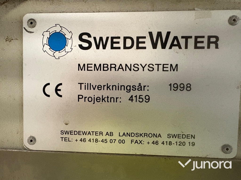 RO-anläggning – SwedeWater Membransystem