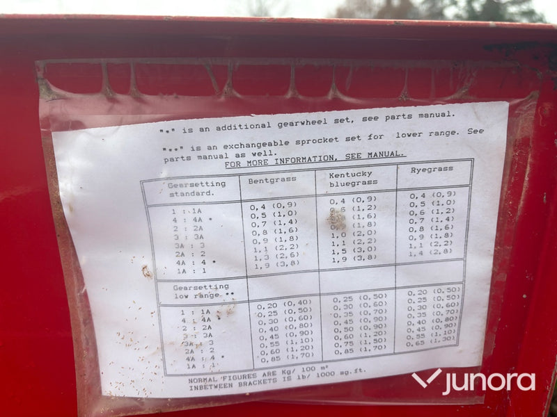 Såmaskin - Verti Seed 004.1204