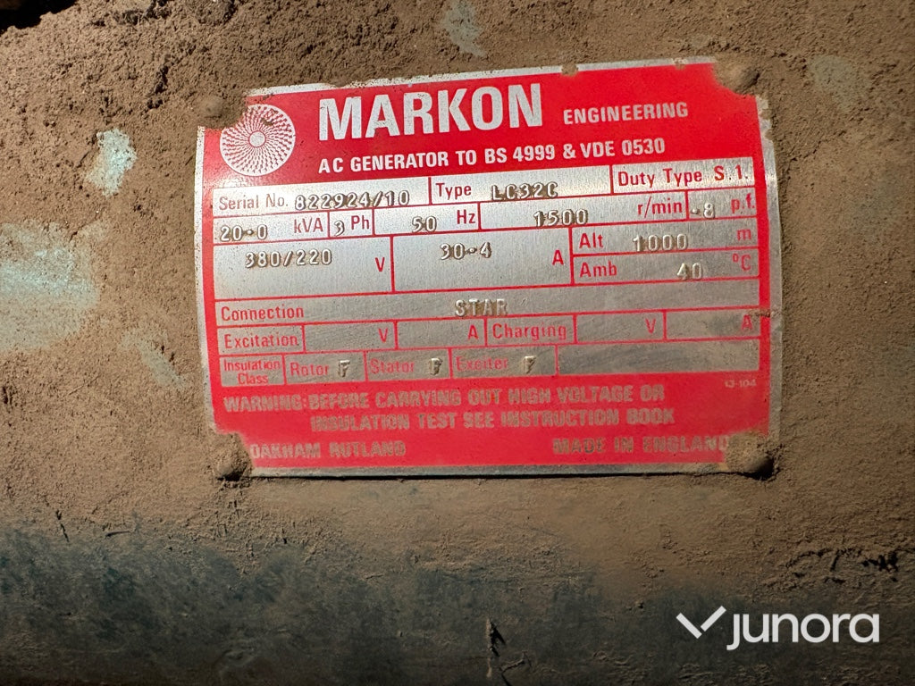 Reservkraftverk - Markon, LC32C