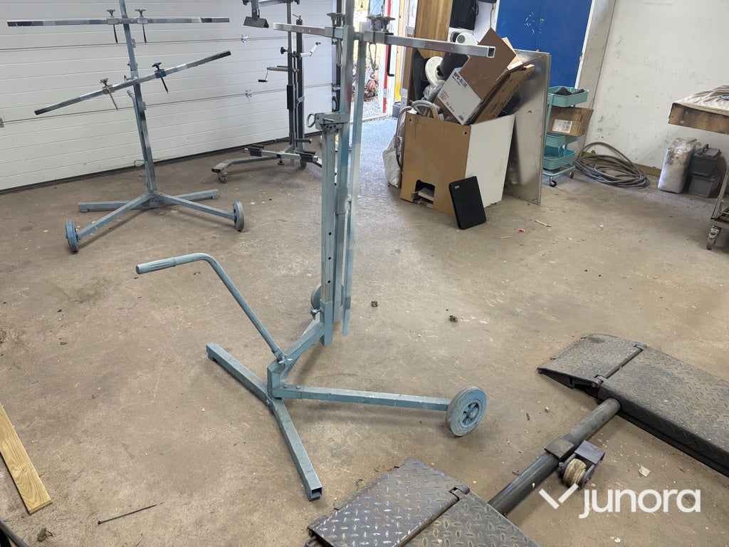 Lackstativ - För större delar