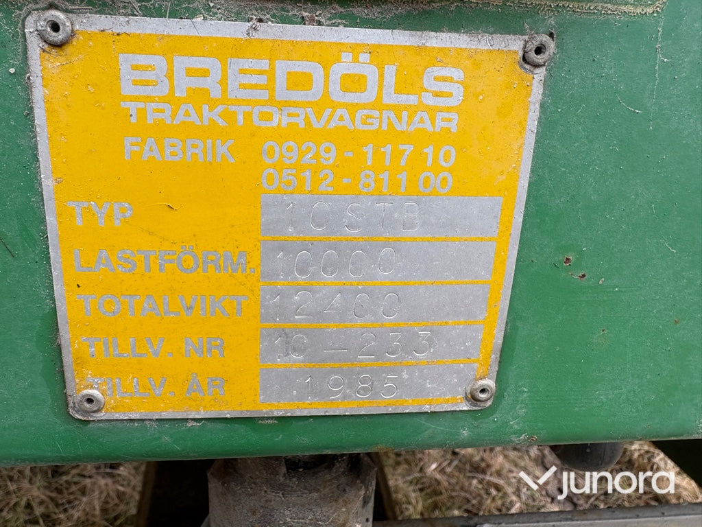 Spannmålskärra - Bredöl, 10 STB