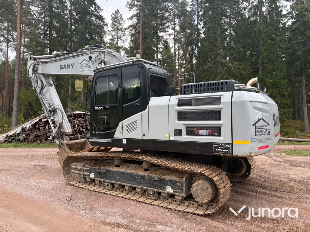 Bandgrävare SANY SY215C LC med Engcon tiltrotator