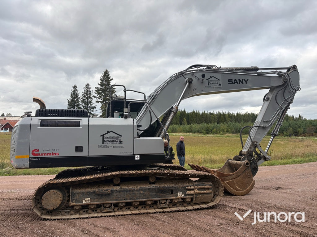 Bandgrävare SANY SY215C LC med Engcon tiltrotator