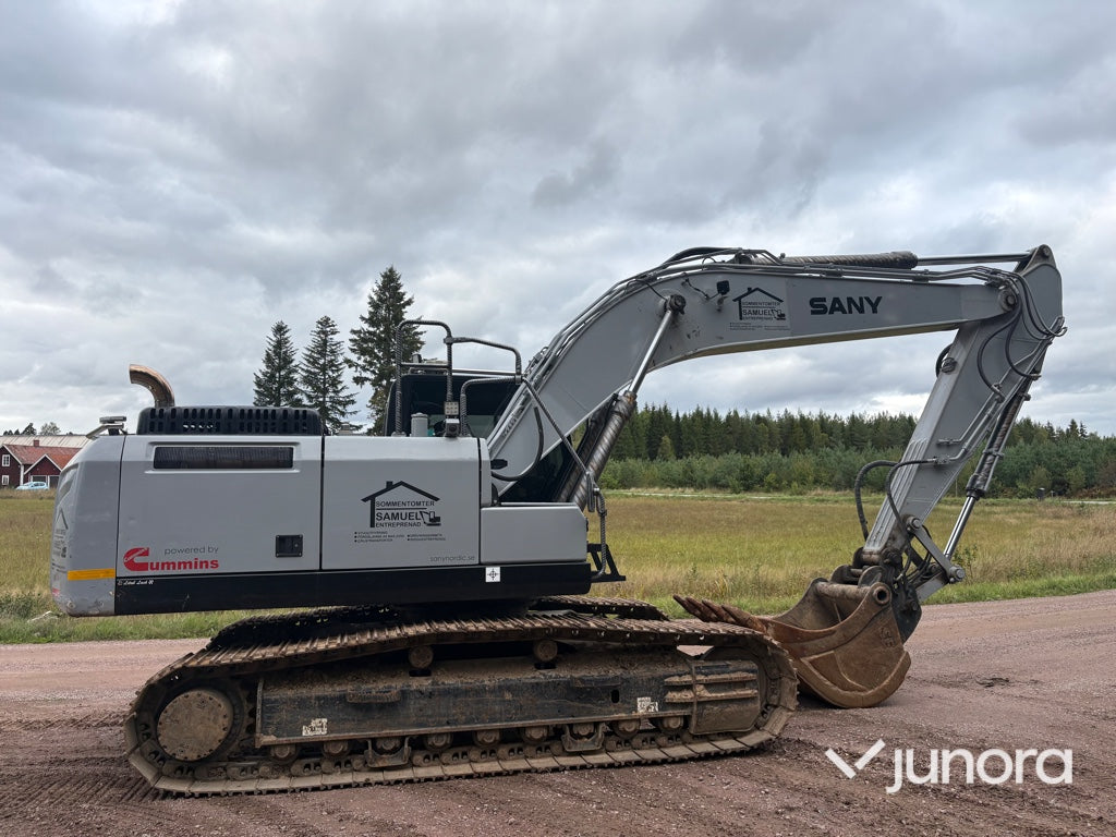 Bandgrävare SANY SY215C LC med Engcon tiltrotator